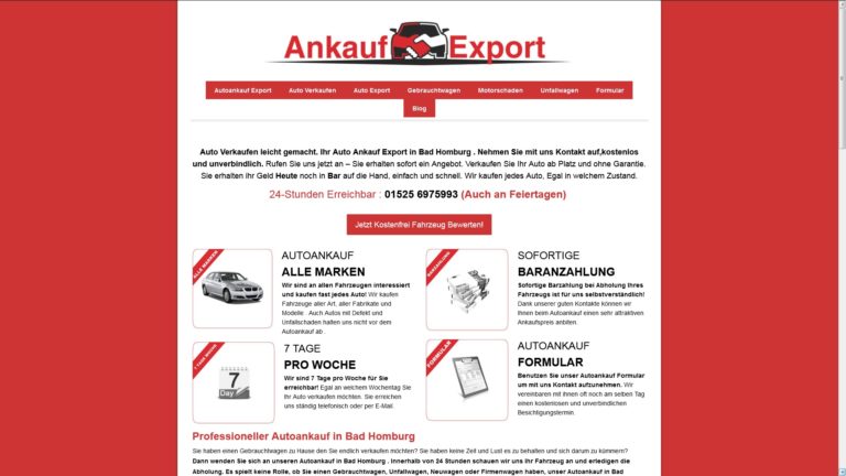 Autoankauf Cuxhaven ist der Ansprechpartner, wenn es um den Kfz-Handel geht