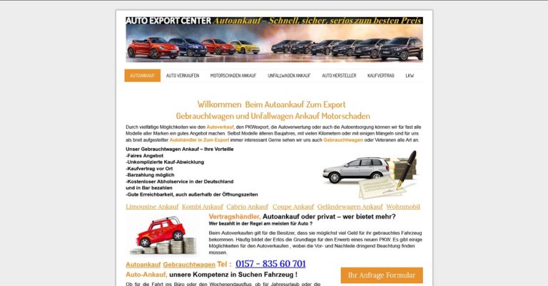 Autoankauf Flensburg bietet faire Preise für ihr Altfahrzeug