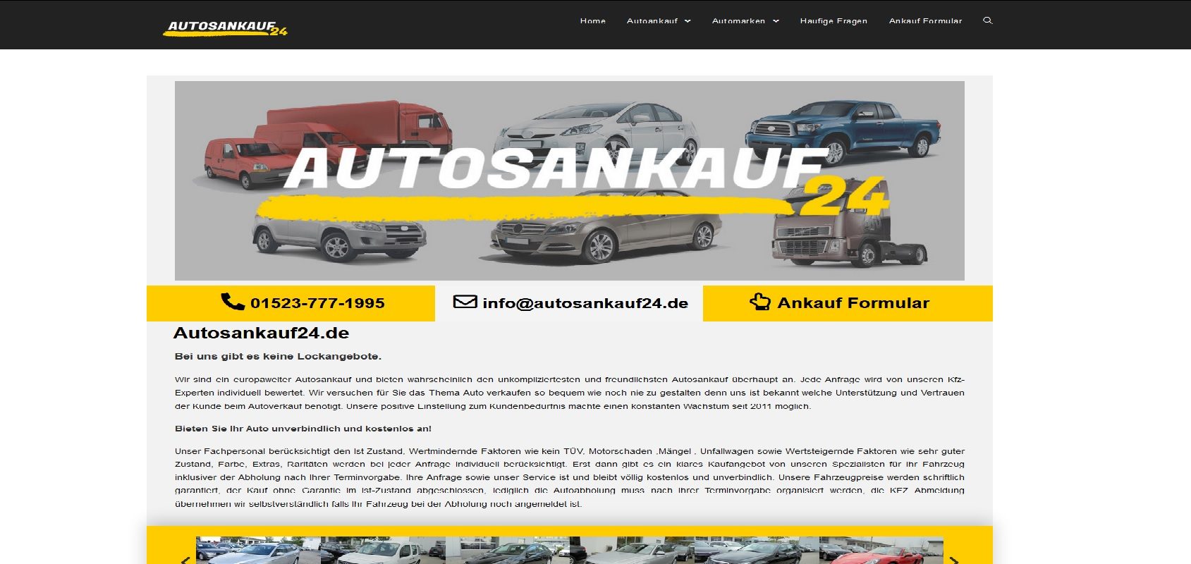 Autosankauf24.de - KFZ Ankauf