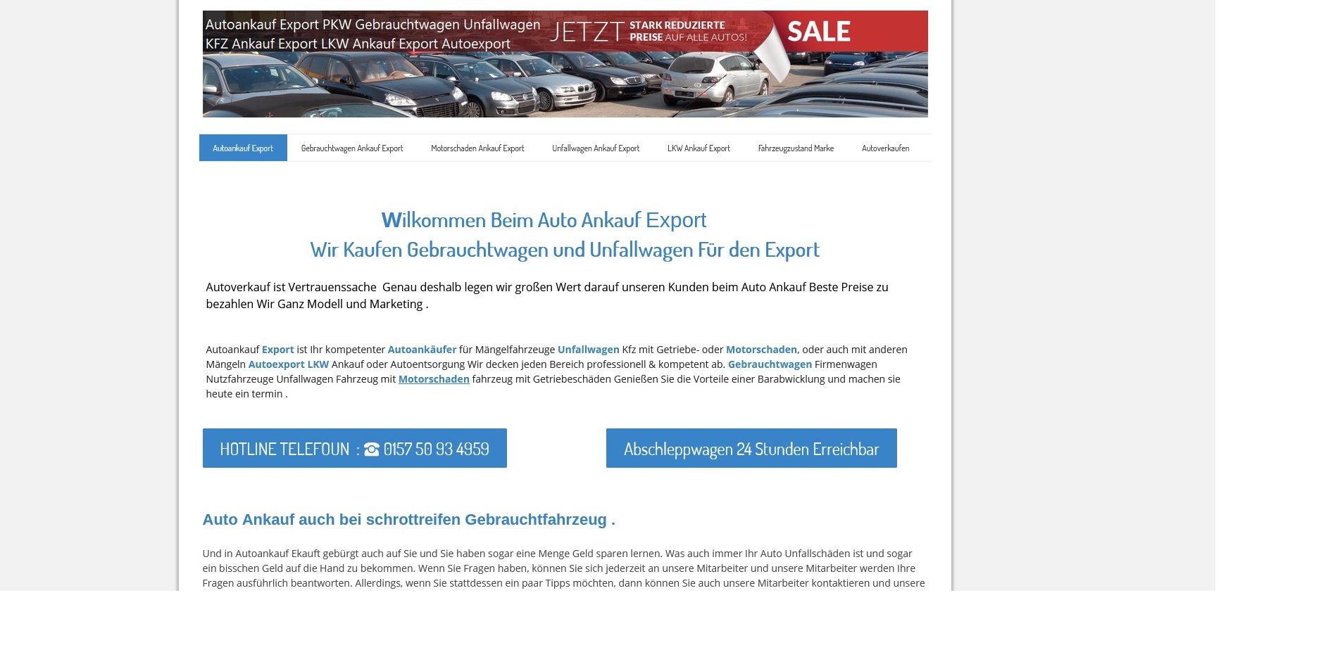 Kfz-Ankauf-export.de | Autoankauf Reutlingen | Autoankauf Export Reutlingen