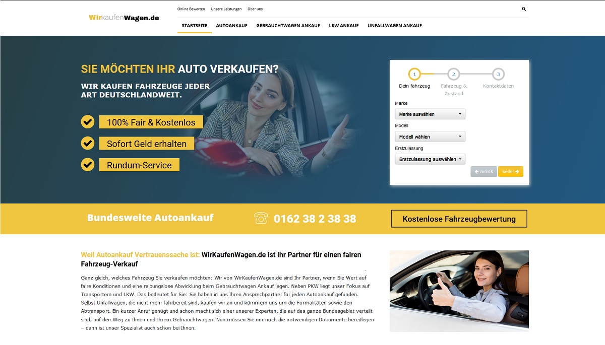 Autoankauf in Dortmund - Auto verkaufen in Dortmund zum Höchstpreis. Kostenlose Abholung in Dortmund.