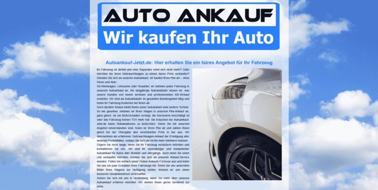 Professioneller Autoankauf in Emsdetten zu Top-Preisen