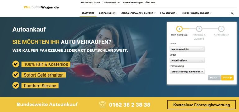 WirkaufenWagen.de: Auto verkaufen in Köln Raderberg mit immensen Vorteil