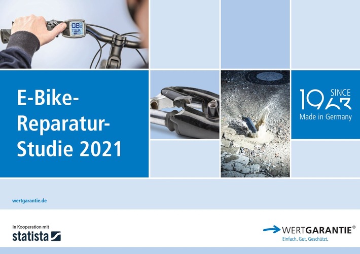 E-Bike-Reparatur-Studie 2021 von Wertgarantie: E-Bike-Besitzer setzten 2020 verstärkt auf Reparaturen in Werkstätten