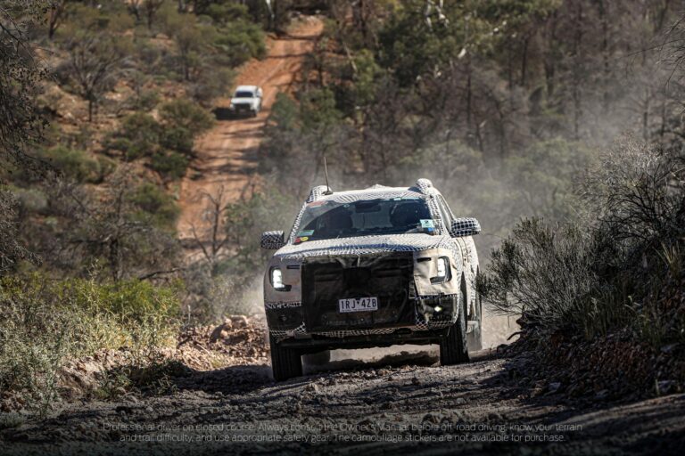 Nächste Ford Ranger-Generation: Prototypen absolvieren extrem anspruchsvolle Tests in Australien