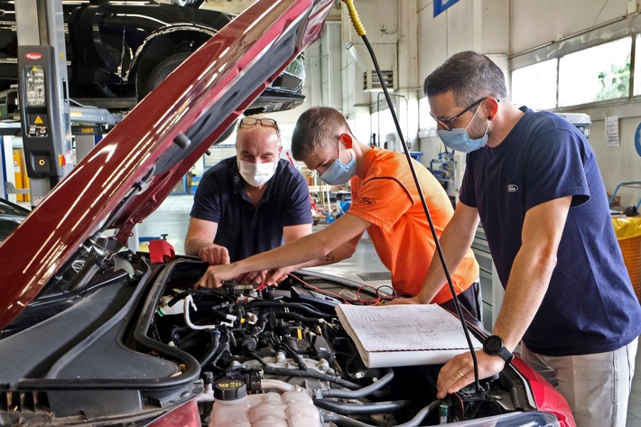 Ausbildungsstart bei den Ford-Werken