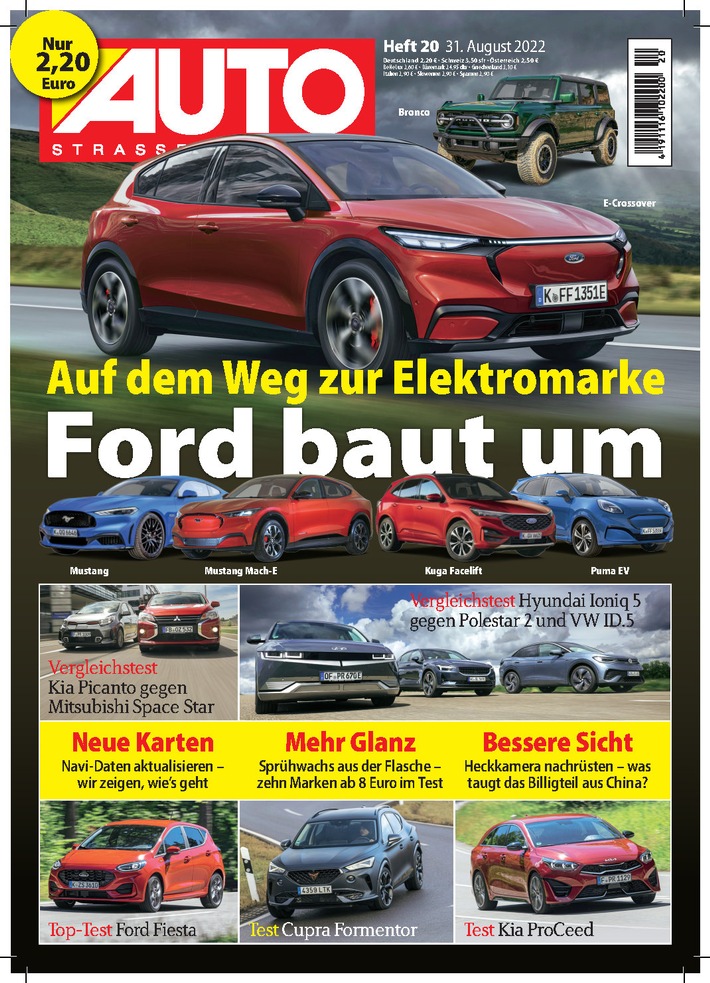 AUTO Straßenverkehr ermittelt das Familienauto des Jahres: Elektromodelle gewinnen 10 von 18 Preisen