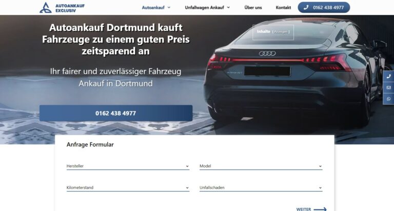 Autoverkauf in Dortmund: Autoankauf Exclusiv