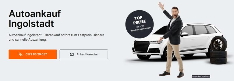 Autoankauf Ingolstadt – Checkliste, Kaufvertrag Gebrauchtwagen & Tipps