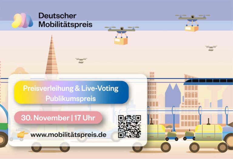 Deutscher Mobilitätspreis 2023: Die Zukunft der Mobilität im Scheinwerferlicht