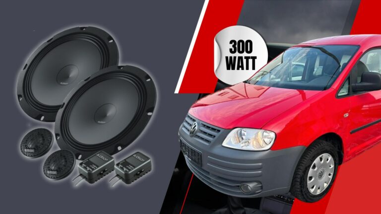 Erstklassige Audio-Revolution: Audison APT5 Prima Lautsprechersystem im VW Caddy