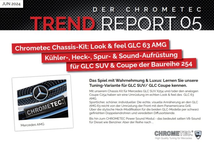 Chrometec setzt neue Tuning-Maßstäbe: Exklusives Kit für Mercedes GLC 254 vorgestellt