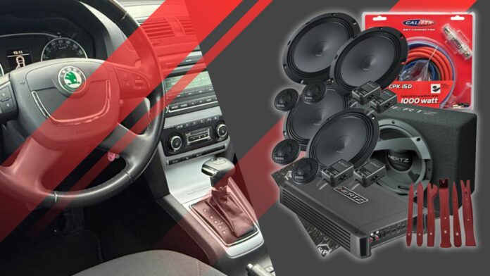 Klangvolle Unterhaltung für den Skoda Octavia II (1Z) – 1160 Watt Soundsystem für alle Gelegenheiten!
